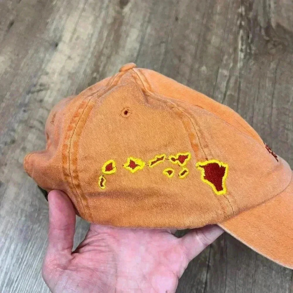 Vtg Red Dirt Kauai Men's Hat Adjustable One Size Cap Leather Strap - Picture 4 of 12